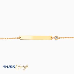 UBS Gelang Emas Lettera - Kgv6019 - 17K