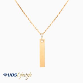 UBS Kalung Emas Lettera - Kkv14083 - 17K