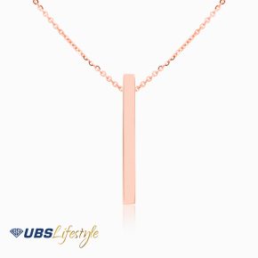 UBS Kalung Emas Lettera - 17K - Kkv14343