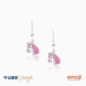 UBS Anting Emas Anak Emoji -  Aaq0001P - 17K - Pink