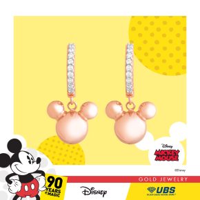 MICKEY MOUSE 3D EARRING