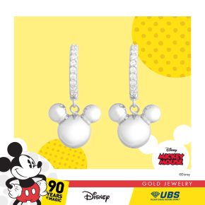 MICKEY MOUSE 3D EARRING