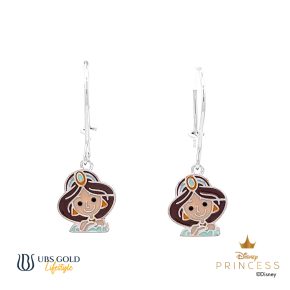 UBS Anting Emas Anak Disney Princess Jasmine - Aay0061 - 17K