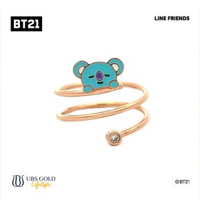 UBS Cincin Emas BT21 Hangout Koya - Line Friends - Ahc0005 - 17K