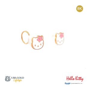 UBS Anting Emas Anak Sanrio Hello Kitty - Awz0002K - 8K