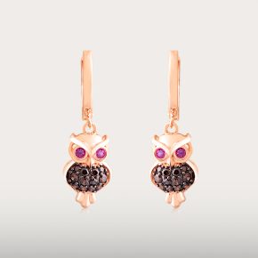 BROWNSTAR EARRING