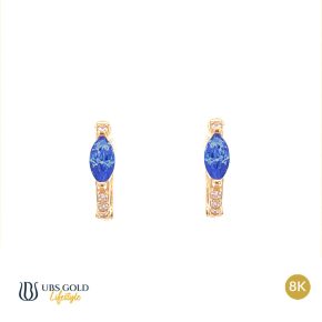 UBS Anting Emas Rachel Rose - Cad0996K - 8K