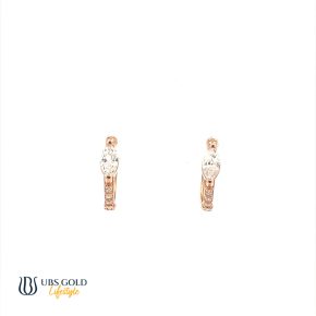 UBS Anting Emas Rachel Rose - Cad0996 - 17K