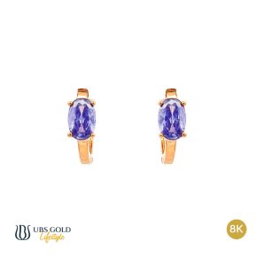 UBS Anting Emas Rachel Rose - Cad0999K - 8K