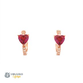 UBS Anting Emas Rachel Rose - Cad1003RG - 17K