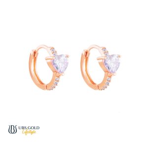 UBS Anting Emas Rachel Rose - Cad1003RG - 17K
