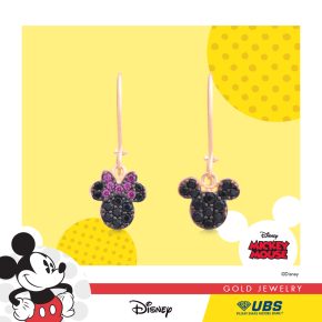 MICKEY & MINNIE MOUSE EARRING