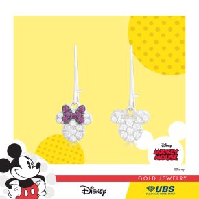 MICKEY & MINNIE MOUSE EARRING