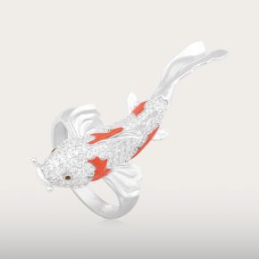 GOLDEN KOI RING