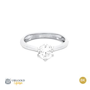 UBS Cincin Emas Solitaire - Cc14813 - 8K