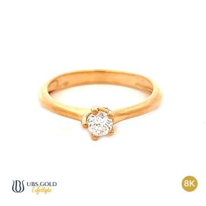 UBS Cincin Emas Solitaire - Cc14823 - 8K