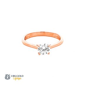 UBS Cincin Emas Solitaire - Cc14826T - 17K