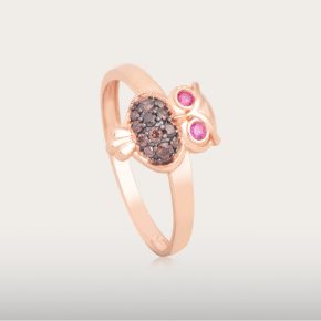 ELEGANT BROWNSTAR RING