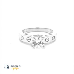 UBS Cincin Emas Solitaire - Cc14926 - 17K