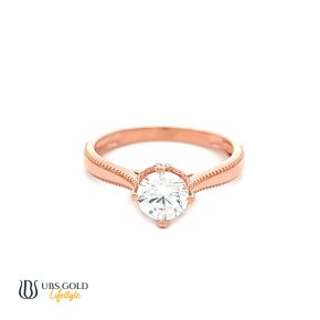 UBS Cincin Emas Solitaire - Cc14962 - 17K