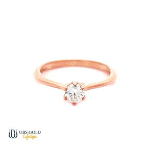 UBS Cincin Emas Solitaire - Cc15410T - 17K