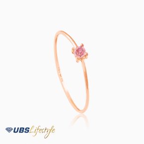 UBS Cincin Emas Birthstone - Cc15500-10 - 17K - Oct