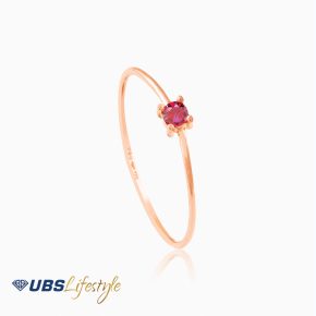 UBS Cincin Emas Birthstone - Cc15500-1 - 17K - Jan