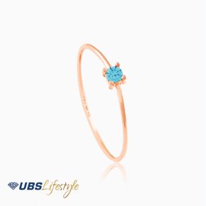 UBS Cincin Emas Birthstone - Cc15500-3 - 17K - Mar