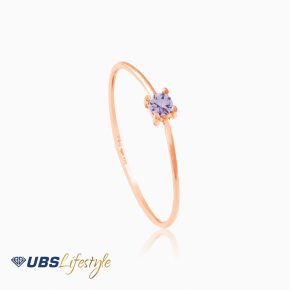 UBS Cincin Emas Birthstone - Cc15500-6 - 17K - Jun