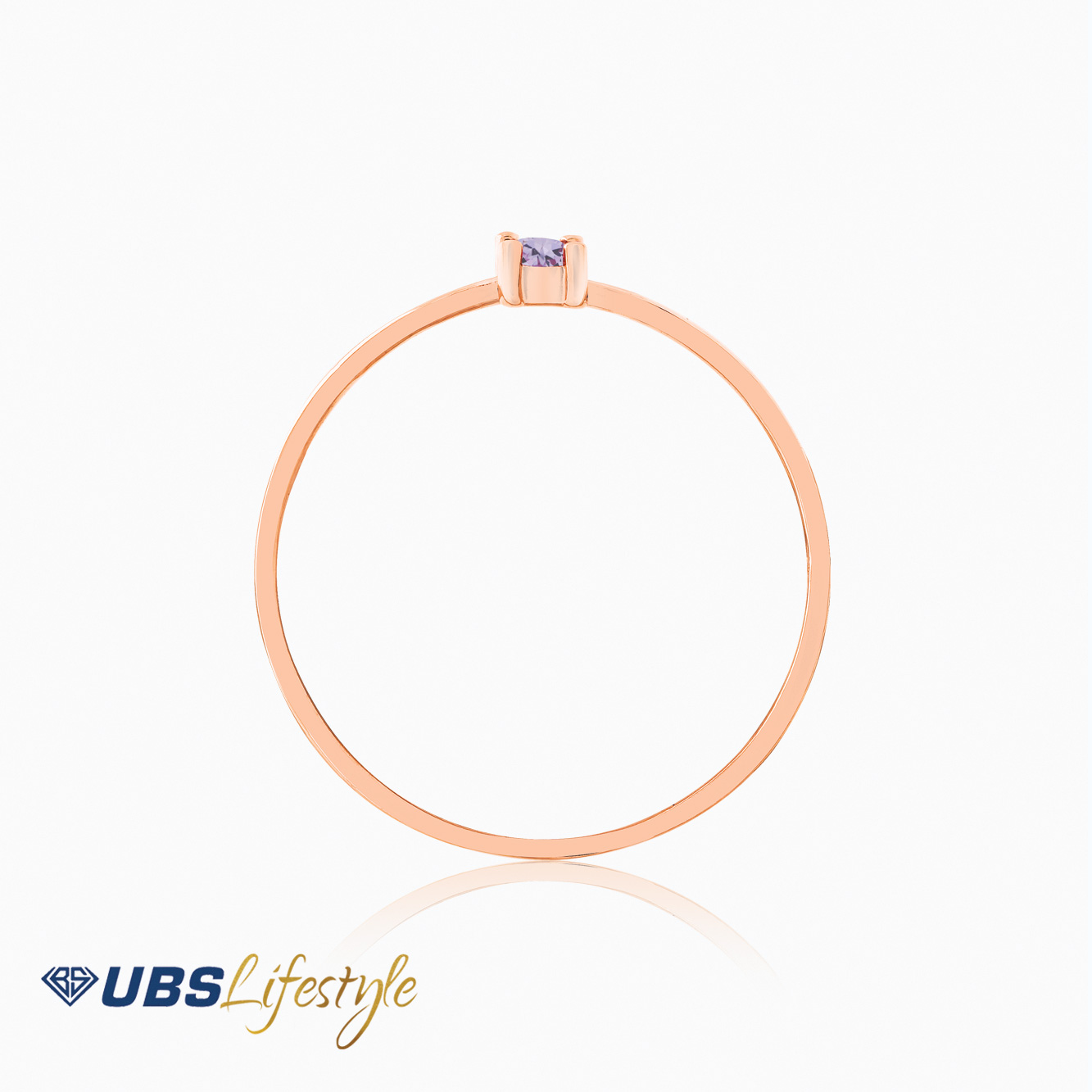 UBS Cincin Emas Birthstone - Cc15500-6 - 17K - Jun
