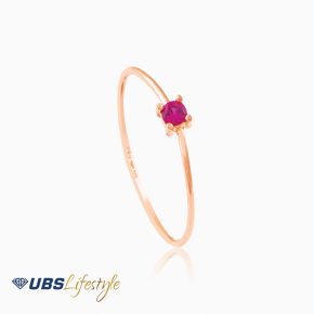 UBS Cincin Emas Birthstone - Cc15500-7 - 17K - Jul