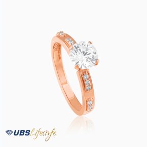 UBS Cincin Emas Solitaire - Cc15944 - 17K