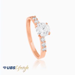 UBS Cincin Emas Solitaire - Cc15945 - 17K