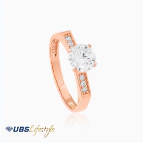 UBS Cincin Emas Solitaire - Cc15960 - 17K