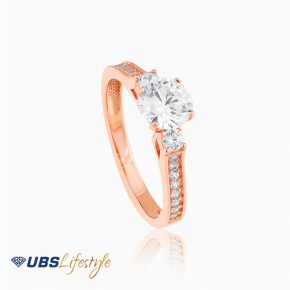 UBS Cincin Emas Solitaire - Cc15971 - 17K
