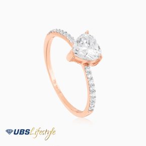 UBS Cincin Emas Rachel Rose - Cc16017R - 17K
