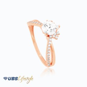 UBS Cincin Emas Solitaire - Cc16041R - 17K
