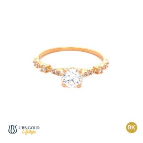 UBS Cincin Emas Solitaire - Cc16234 - 8K