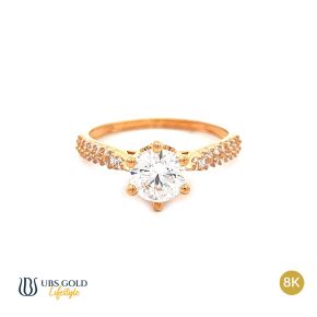 UBS Cincin Emas Solitaire - Cc16241 - 8K