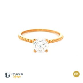 UBS Cincin Emas Solitaire - Cc16242 - 8K