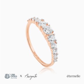 UBS Cincin Emas Amegonta Eternelle - Cc16308R - 17K