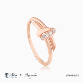 UBS Cincin Emas Amegonta Eternelle - Cc16315R - 17K