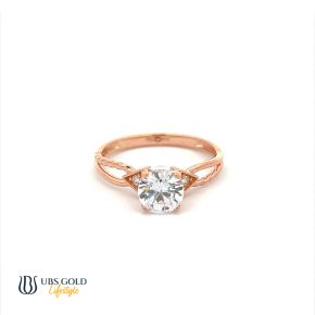 UBS Cincin Emas Solitaire - Cc16317R - 17K