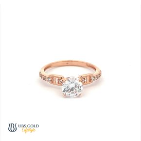 UBS Cincin Emas Solitaire - Cc16319R - 17K