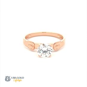 UBS Cincin Emas Solitaire - Cc16341R - 17K