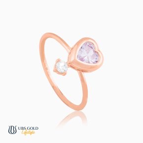 UBS Cincin Emas Rachel Rose - Cc16351R - 17K