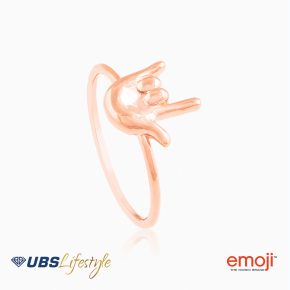 UBS Cincin Emas Emoji - Ccq0003- 17K