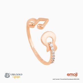 UBS Cincin Emas Emoji - Ccq0008R - 17K