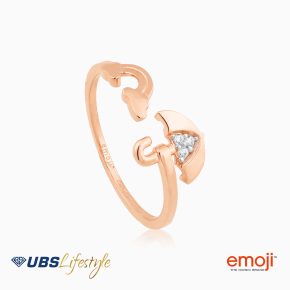 UBS Cincin Emas Emoji - Ccq0009R - 17K