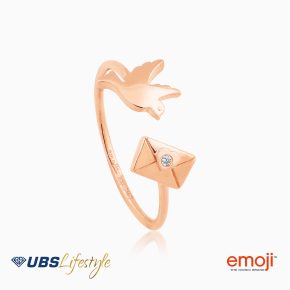 UBS Cincin Emas Emoji - Ccq0010R - 17K